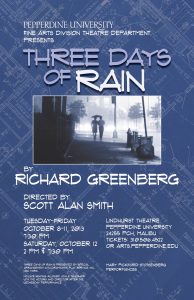 THREE DAYS OF RAIN